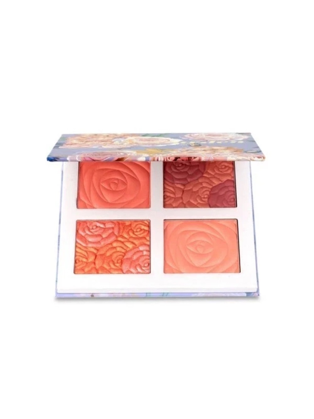 Eloise Beauty SECRET GARDEN 3D Blush N Glow Palette Beautiful Rose Pattern